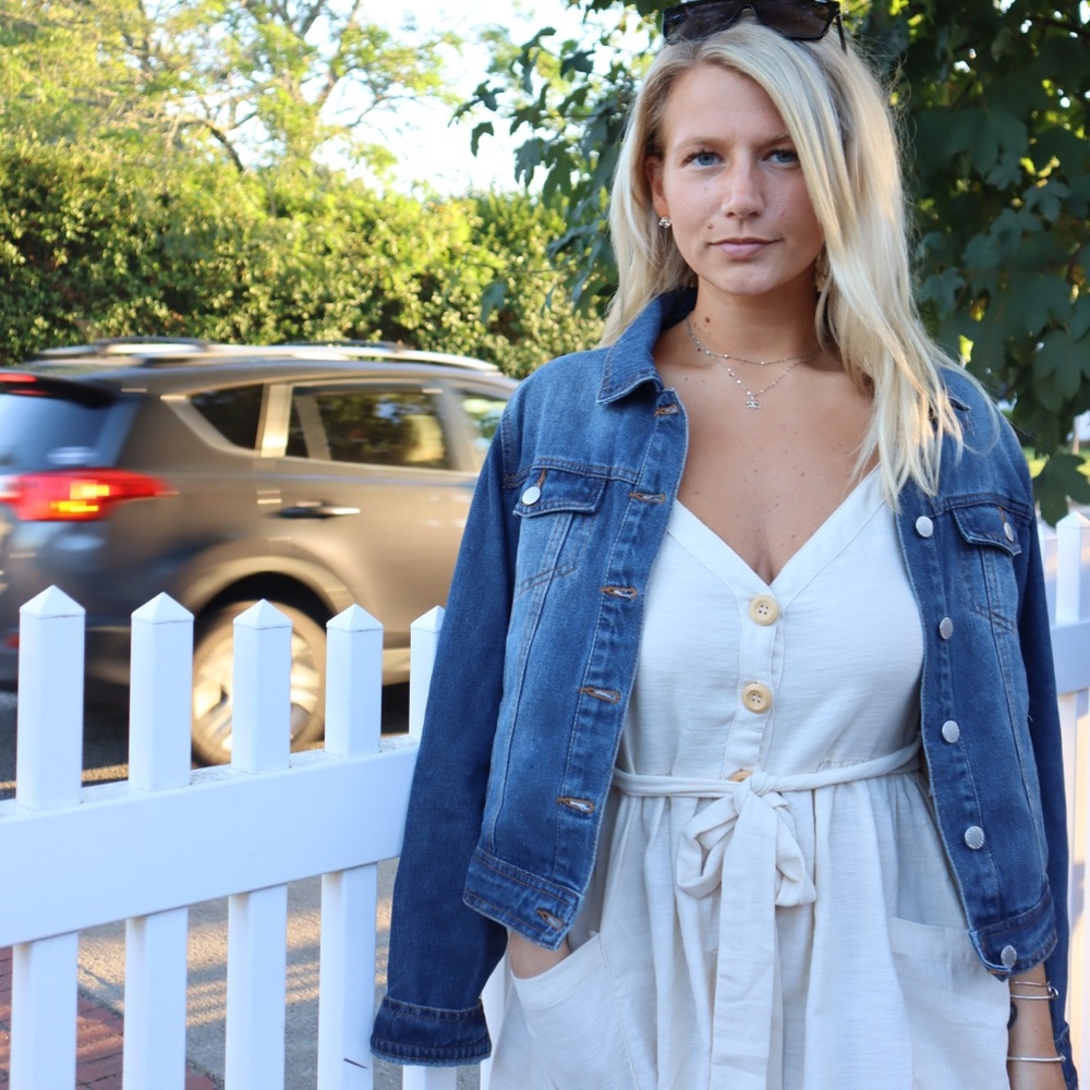Sarah Button-Up Dress